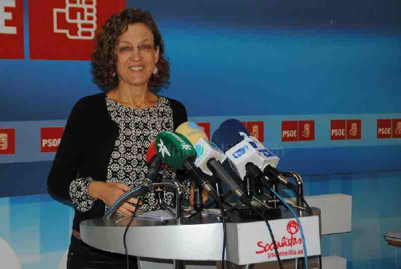 Gloria Rojas, presidenta de la Gestora del PSOE