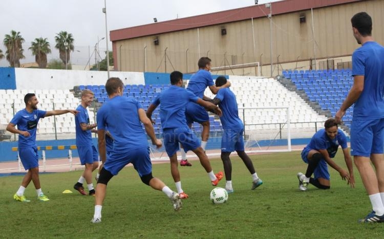 Unión Deportiva Melilla: Trabajo regenerativo y compensatorio para comenzar la semana