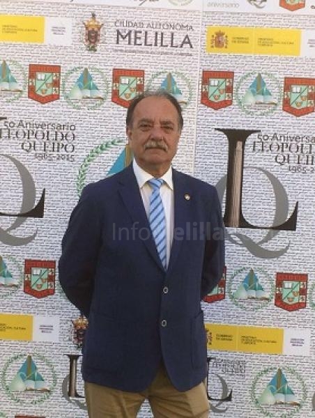 José Andrés Moya Navarrete, presidente del club melillense