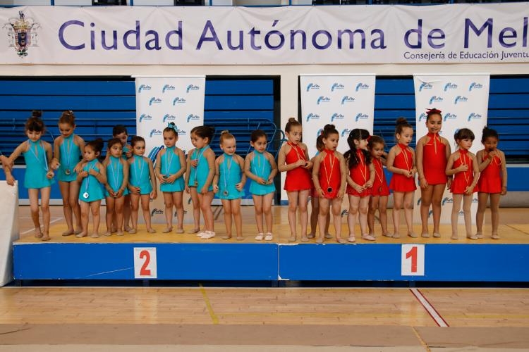 Ginmasia: En la mañana del sábado se disputó la segunda jornada del campeonato escolar de gimnasia rítmica en la modalidad de conjuntos