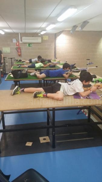 Los prebenjamines en la modalidad de tendido