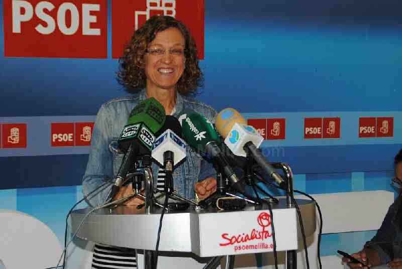 Gloria Rojas, presidenta de la gestora del PSOE