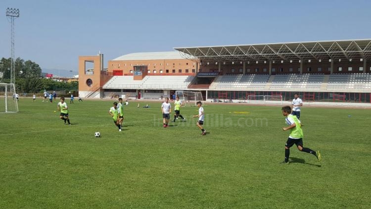 Satisfactoria experiencia de nuestros niños del Campus de Tecnificación con la Chelsea FC Foundation en Málaga