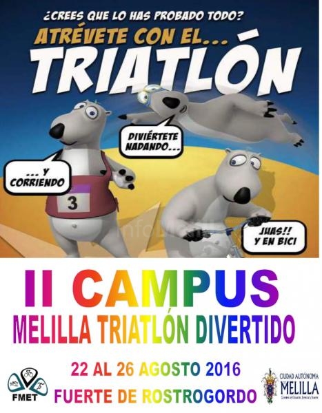 El Campus de Triatlon Divertido abre las inscripciones