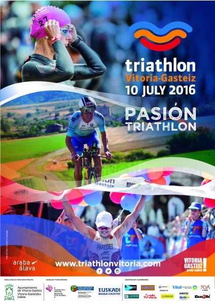 Triatlon: El melillense Fernándo Terrez en el Vitoria-Gasteiz