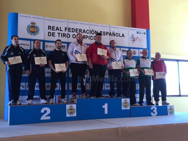 La melillense considerada la mejor federación nacional en el Campeonato de España de Pistola Estandar y Velocidad