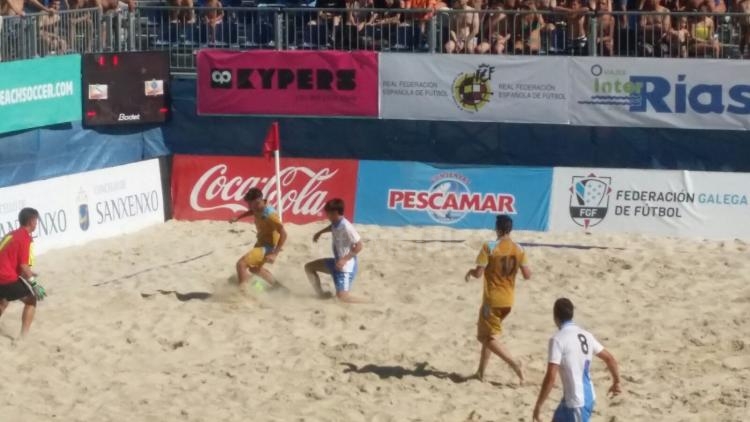 Fútbol Playa: Los juveniles de Melilla buscan revalidar el título de Campeón de España ante la Región de Murcia