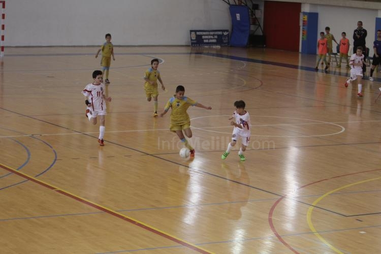 Demasiado castigo para Melilla en su debut en el Nacional Benjamín de Fútbol Sala ante Madrid (6-2)