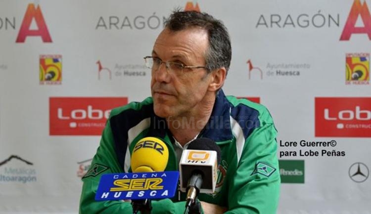 Quin Costa, técnico del conjunto oscense