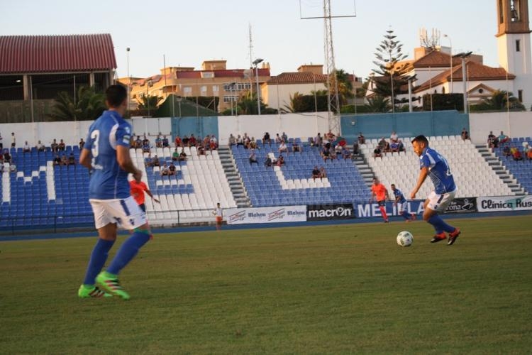 Sendos goles de Prieto y Cruz adornan el primer triunfo azulino en liga ante el Ejido 2012