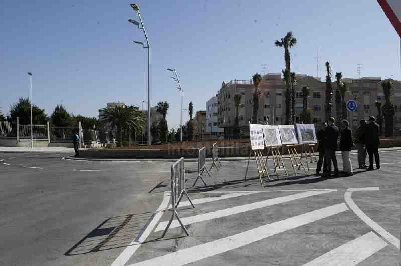 Inaugurada la nueva rotonda de la carretera de acceso al aeropuerto