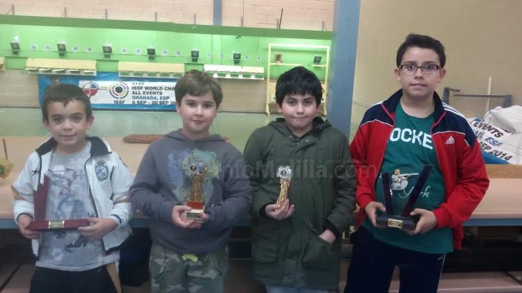 Tiro (Campeonato de Melilla de Aire Comprimido): Se lograron un total de 14 mejoras de marcas