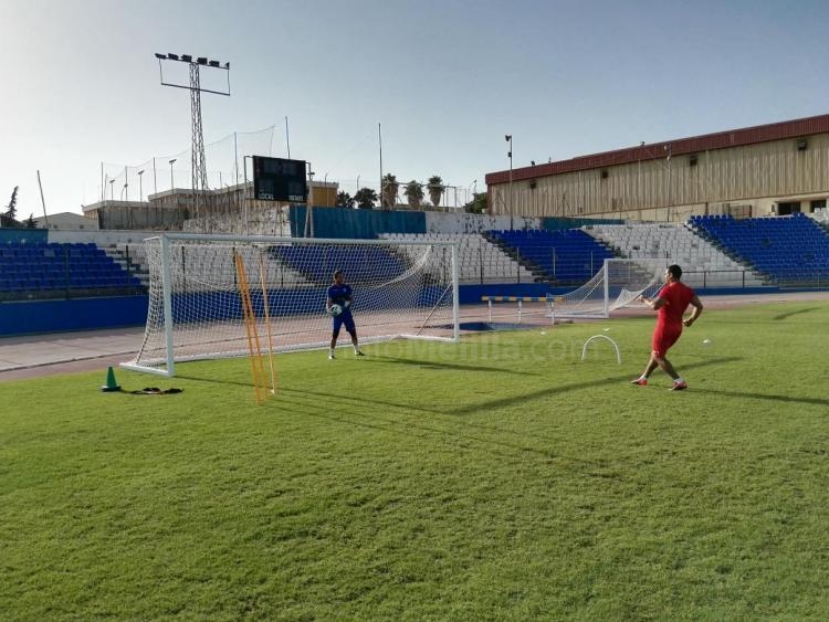 Doble sesión de trabajo para la Unión Deportiva Melilla