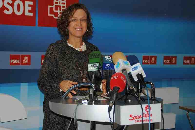 Gloria Rojas, presidenta de la Gestora del PSOE local