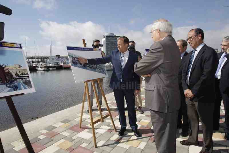 Melilla contará con un nuevo paseo en la Dársena Pesquera con una inversión de 250.000 euros