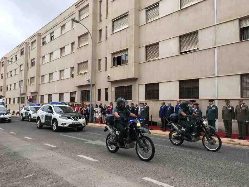 Antonio Sierras, nuevo jefe de la Comandancia de la Guardia Civil de Melilla