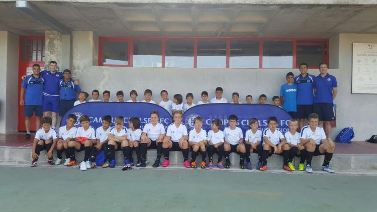 Satisfactoria experiencia de nuestros niños del Campus de Tecnificación con la Chelsea FC Foundation en Málaga