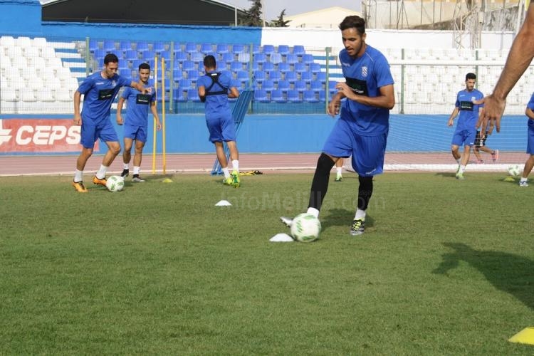 La U.D. Melilla afronta su particular cuenta atrás para el partido ante el Cartagena