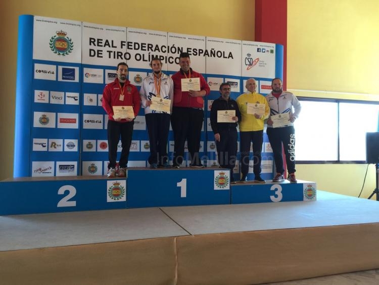 La melillense considerada la mejor federación nacional en el Campeonato de España de Pistola Estandar y Velocidad