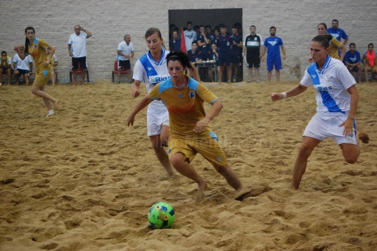 Fútbol Playa: No pudo ser y tanto las féminas así como los cadetes caen en las respectivas finales