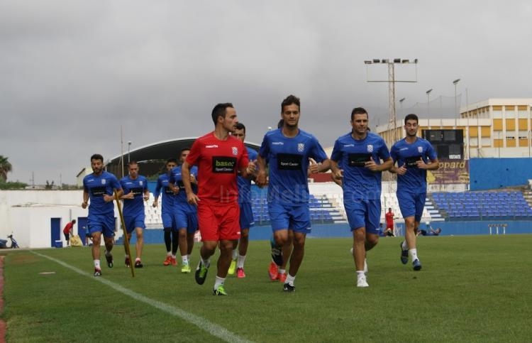 Unión Deportiva Melilla: Trabajo regenerativo y compensatorio para comenzar la semana
