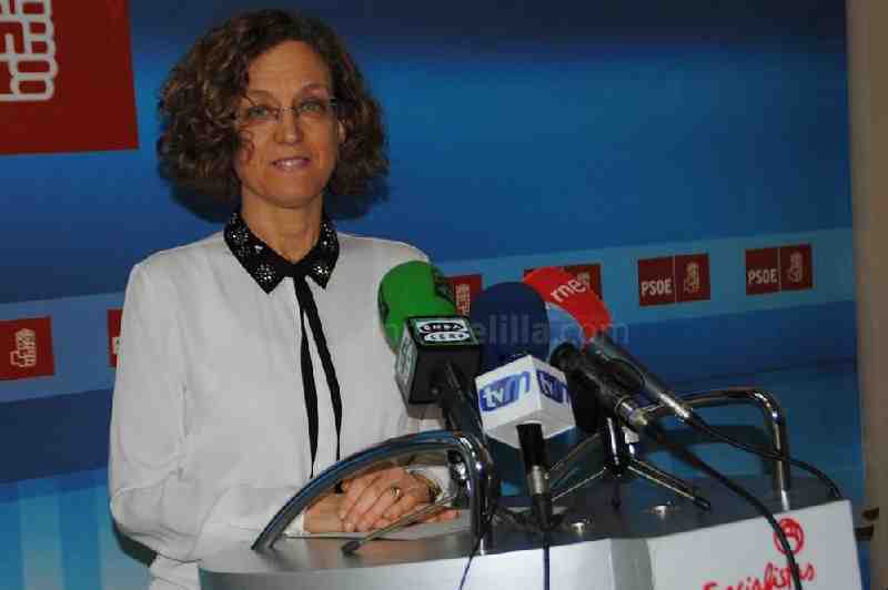 Gloria Rojas, presidenta de la Gestora del PSOE local