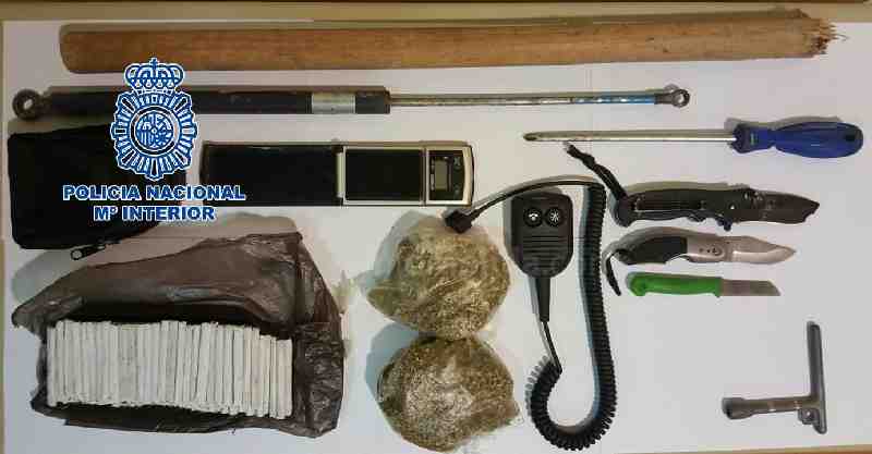 La Policía interviene droga y armas en otra operación en la Cañada por 2º día