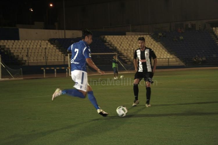 El Melilla cosecha su cuarto empate consecutivo ahora ante el Catagena y en casa (1-1)