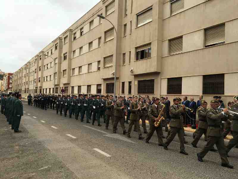 Antonio Sierras, nuevo jefe de la Comandancia de la Guardia Civil de Melilla