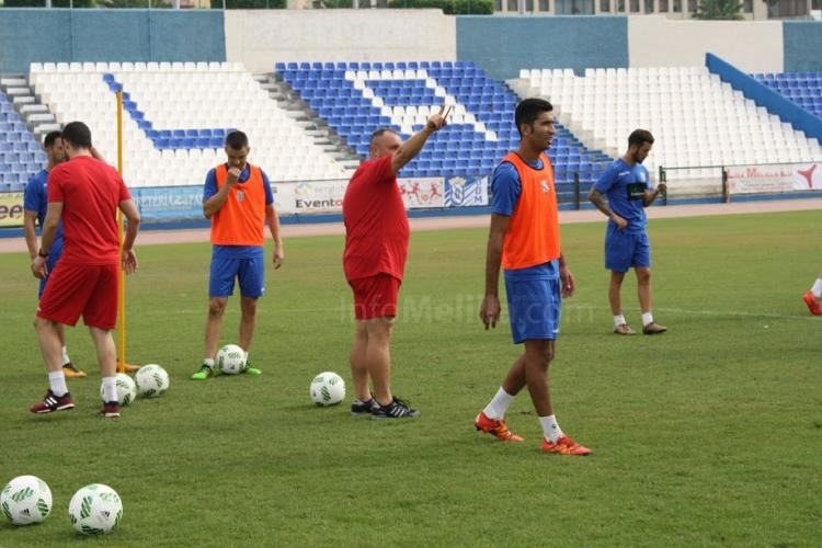 Unión Deportiva Melilla: Trabajo regenerativo y compensatorio para comenzar la semana