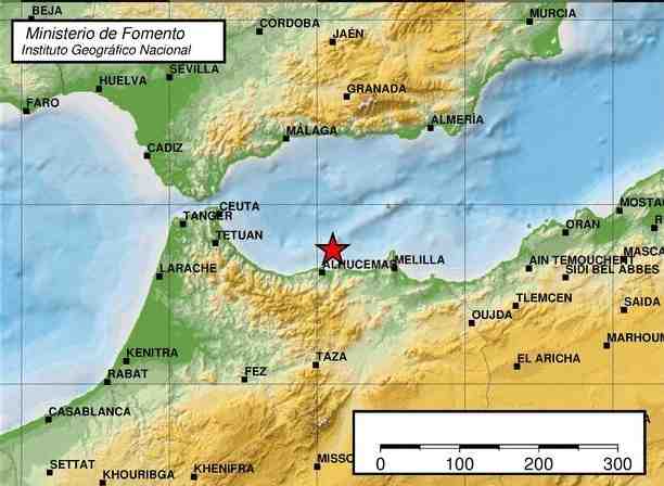 Un nuevo seísmo de magnitud 4,5 se deja sentir en Melilla