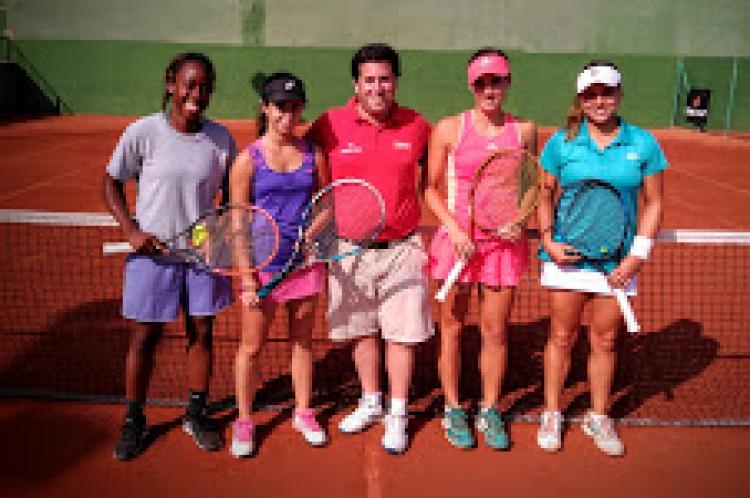 Segundo día del Internacional Femenino de Tenis