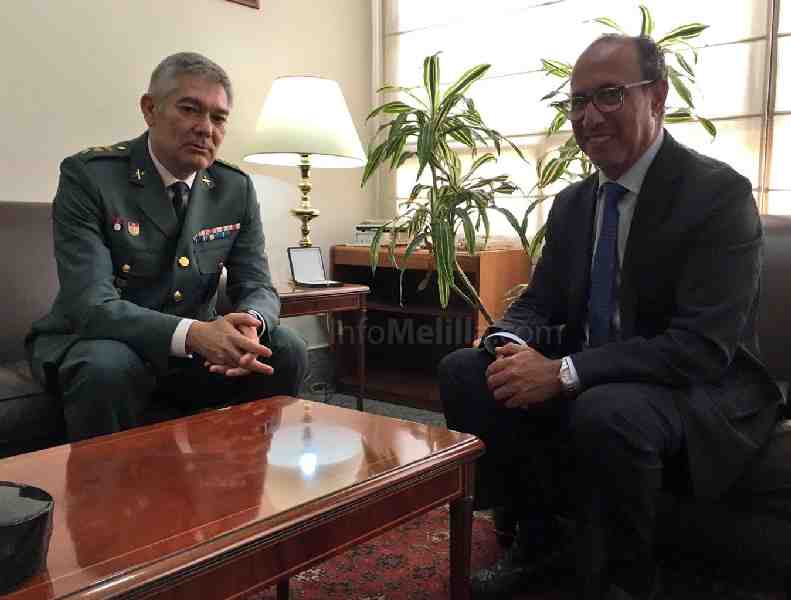Nuevo Coronel de la Guardia Civil en Melilla: No estamos a salvo en ningún momento de la presión migratoria