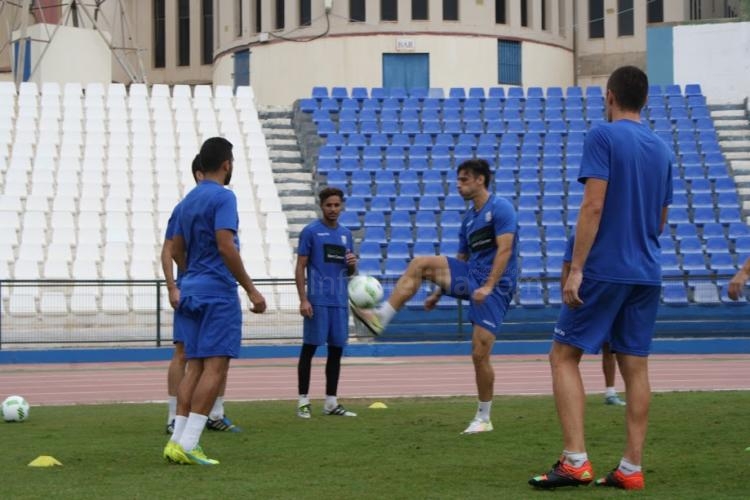 La U.D. Melilla, enfrascada en la preparación del partido frente al Cartagena