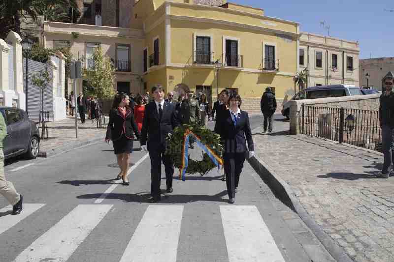 Melilla celebra el 241 aniversario del Levantamiento del Sitio con el tradicional homenaje al Mariscal Sherlock