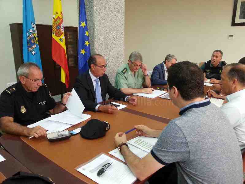 El Barkani analiza y gestiona cuestiones de la OPE con Autoridad Portuaria y las Fuerzas de Seguridad