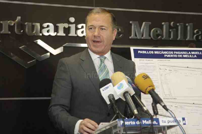Miguel Marín, presidente de la Autoridad Portuaria