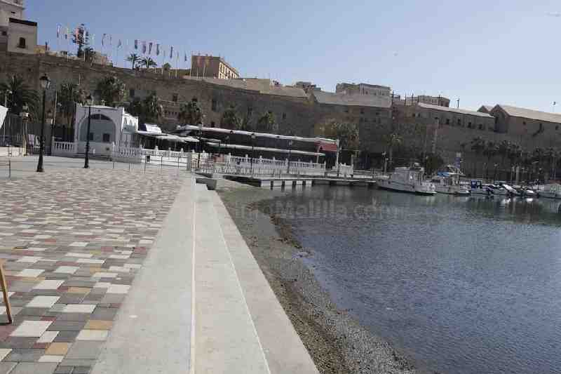 Melilla contará con un nuevo paseo en la Dársena Pesquera con una inversión de 250.000 euros
