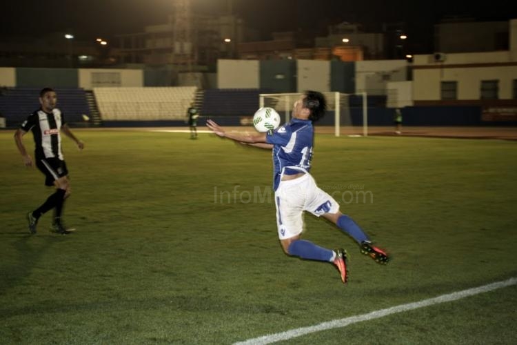 El Melilla cosecha su cuarto empate consecutivo ahora ante el Catagena y en casa (1-1)