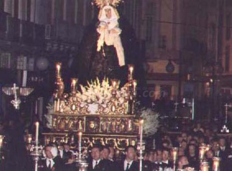 Antonio Guijo y la hermana Carmen César, protagonistas de la Semana Santa 2010