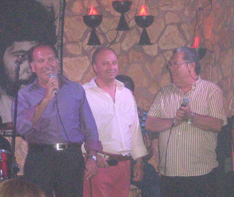 En plena faena.