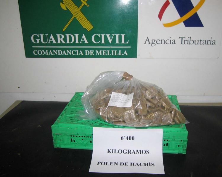 Una de las aprehensiones.