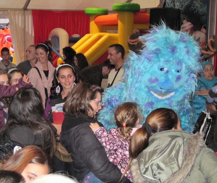 Sully, un espantoso monstruo amable en la Casa de Ceuta en Melilla