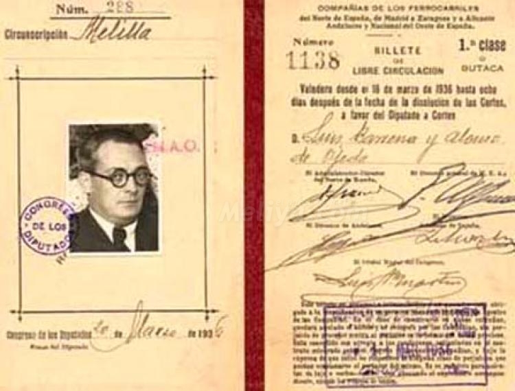 La verdadera historia del diputado melillense y republicano, Luis Barrena