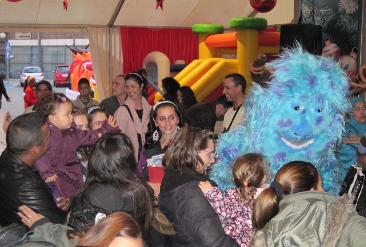 Sully, un espantoso monstruo amable en la Casa de Ceuta en Melilla