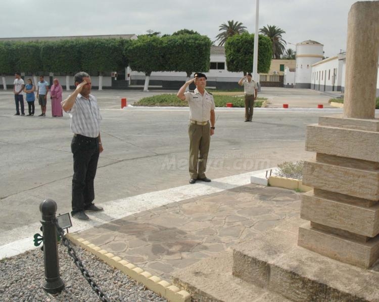La Caballería rinde homenaje a un buen soldado, Zuhair Sarsafi