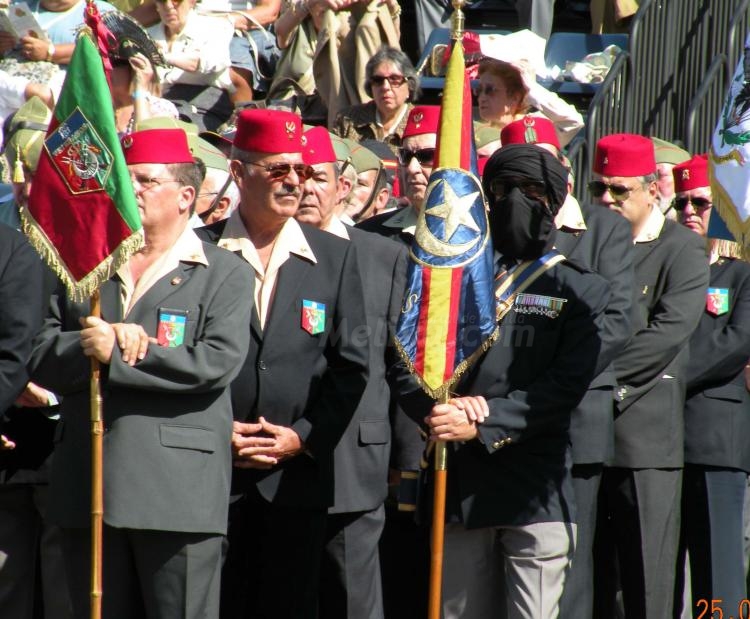 Melilla se enseñorea en tierras castellanas gracias a la Hermandad de Veteranos de Regulares