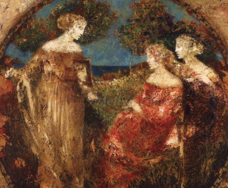La pintura de Michel Chemin.