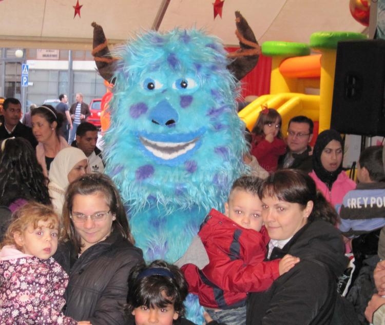 Sully, un espantoso monstruo amable en la Casa de Ceuta en Melilla
