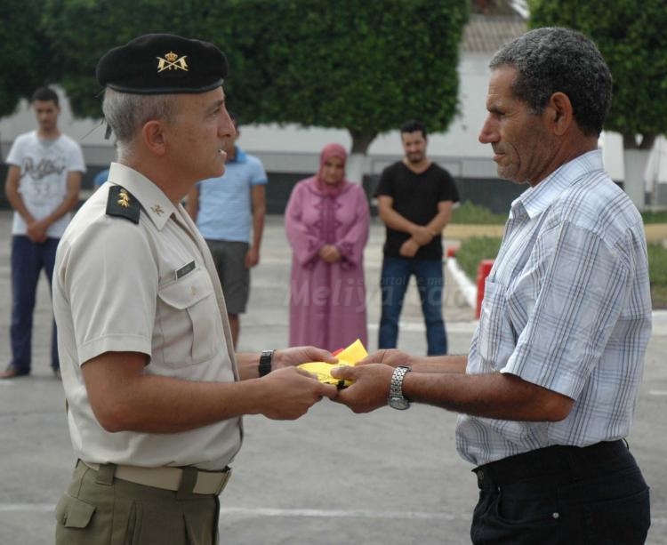 La Caballería rinde homenaje a un buen soldado, Zuhair Sarsafi